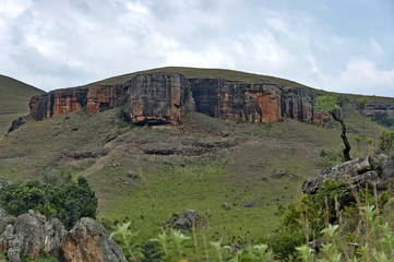 Obraz premium Giants Castle KwaZulu-Natal nature reserve, Drakensberg