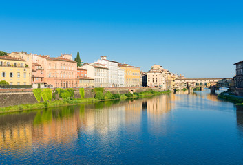 Fototapeta premium Ponte Vecchio, Florence, Italy