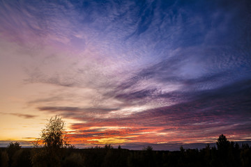 Beautiful sky background