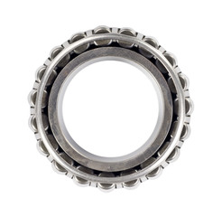 roller bearing, isolated on white background