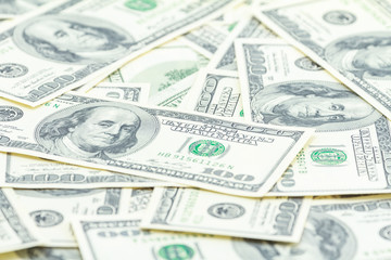 One hundred dollars of America.