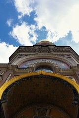 Detail of Russia Orthodox Church Spas na Krovi, St. Petersburg