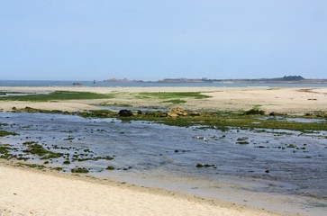 Fototapeta na wymiar côte de Bretagne