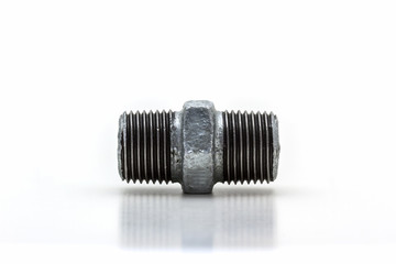 Threaded connector (Hexagon Nipple) ,pipe fitting.