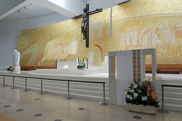 New church of Fatima altar