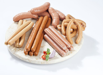 sausages still life products