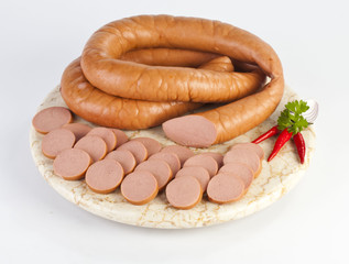 sausages still life products