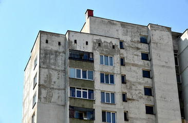 Old apartments in Bulgaria