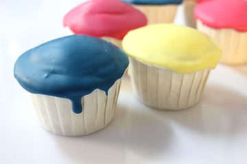 Yummy fancy cup cake for you.