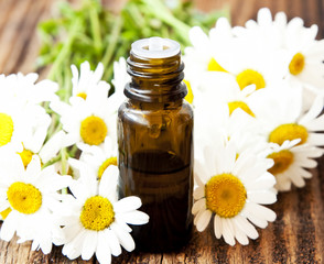 Chamomile Essence with Flowers