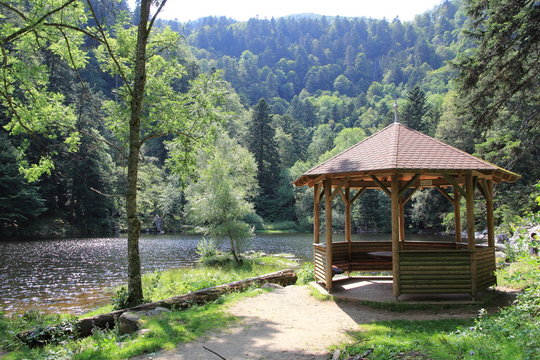 Lac du Fischboedle dans les Vosges