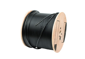 Black coaxial cable
