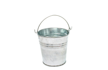 The empty zinced bucket © ksena32