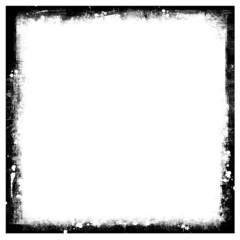 Computer designed grunge border