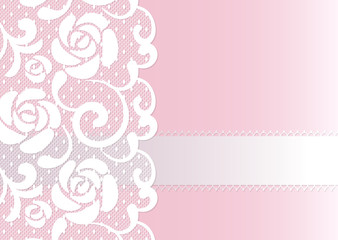 バラのレース　バックグラウンド