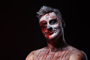 scary zombie