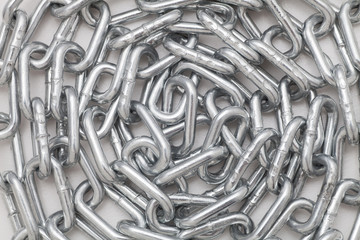 spiral metal chains