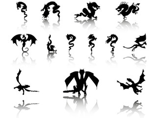 Illustration of Dragons