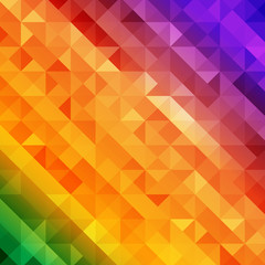 Obraz premium colorful retro style geometric pattern
