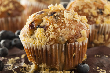 Homemade Blueberry Muffins for Breakfast