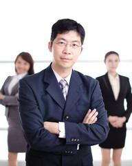 Group of success business people