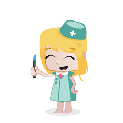 Professions Vector Girls