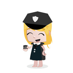 Professions Vector Girls