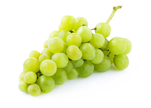 Bunch of ripe grapes.