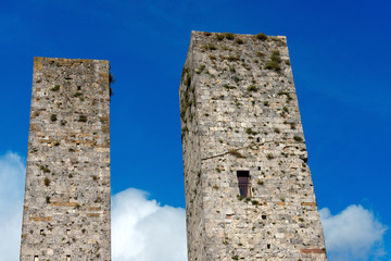 Naklejka premium San Gimignano - Siena Tuscany Italy