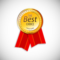 Blank round polished gold metal