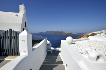 Santorini, Grecja , Oia, architektura wyspy
