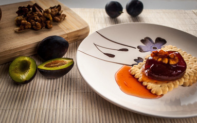 Homemade Jam Of Plums