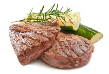 Papier Peint photo Lavable Steakhouse grilled beef steak