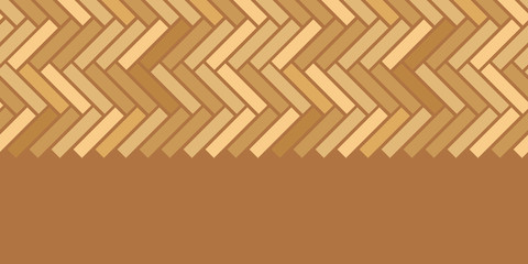 Abstract wooden floor panels horizontal seamless pattern