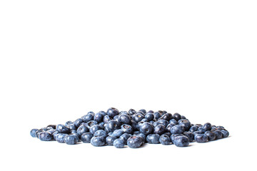 Freshly picked blueberries