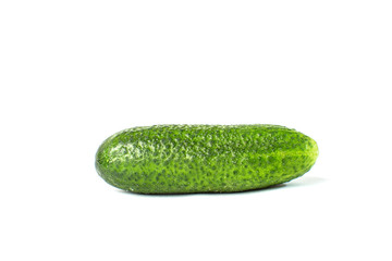 Cucumber vegetable isolated on white background