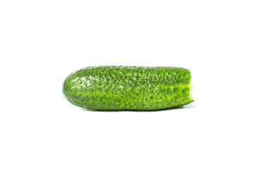 Cucumber vegetable isolated on white background