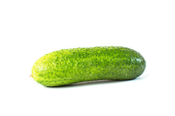 Cucumber vegetable isolated on white background