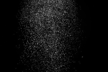 Abstract water spray