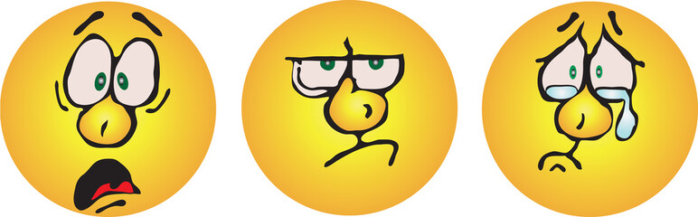 Set of smiles vector