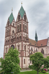 Fototapeta na wymiar Freiburg Herz-Jesu Church