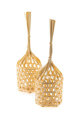 kind of round bamboo basket