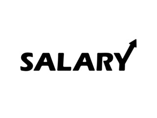 Salary Typographic Concept Design