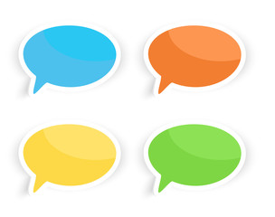 Speech Text Bubbles
