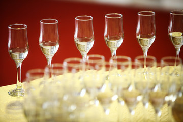 Champagne glasses