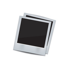 Photo frame on white background