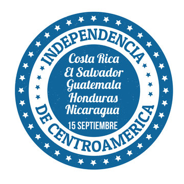 Central America Independence Day stamp