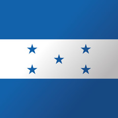 Obraz na płótnie Canvas Image Of Honduras's Flag Background Editable