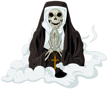 recommend clip art: Horror nun