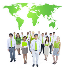 International Green Business People Meeting